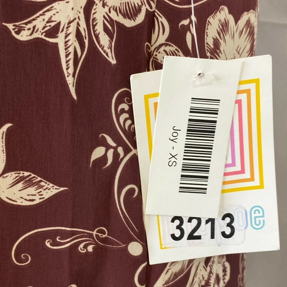 LuLaRoe Women's‎ Joy Vest Size XS Longline Sleeveless Multicolor (1271)